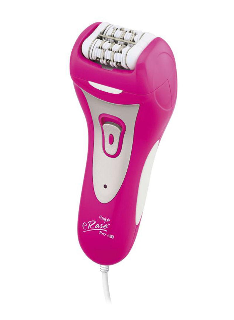 Rechargeable Epilator Pink/White