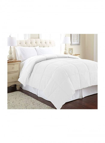 Reversible Comforter White King