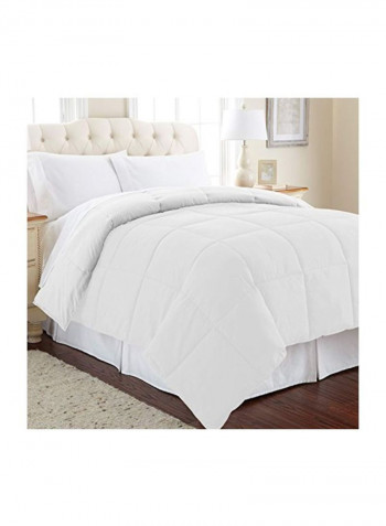 Reversible Comforter White King
