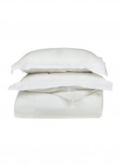 3-Piece Solid Pattern Duvet Cover Set White reviews 3-Piece Solid Pattern Duvet Cover Set White