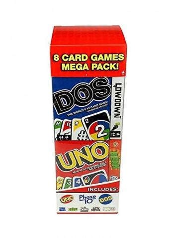 Pack Of 8 Card Games
