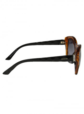 Women's Butterfly Frame Shape Sunglasses - Lens Size: 60 mm