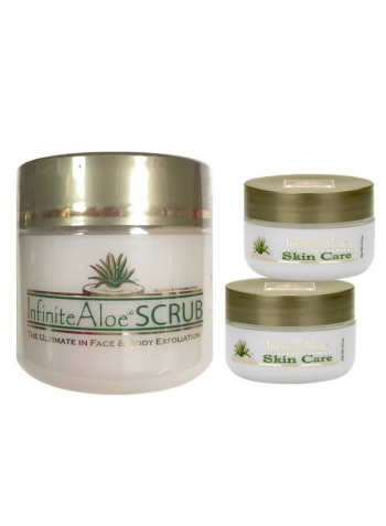 3-Piece Ultimate Face And Body Scrub Set