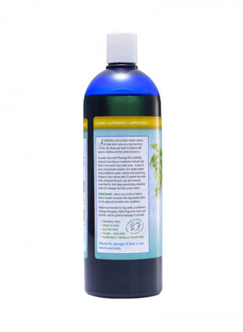 Ayurvedic Massage Herbs And Minerals Oil 32ounce
