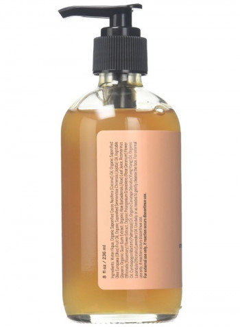Organic Palmarosa And Aloe Face Wash 8ounce