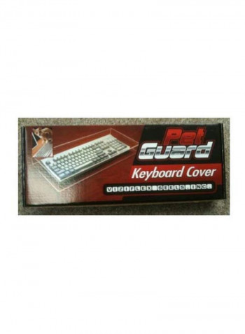 Viziflex Acrylic Keyboard Cover Clear