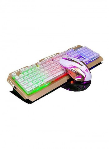 Wired RGB Gaming Keyboard And Mouse Set