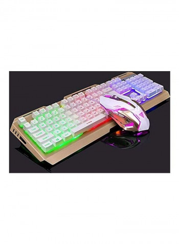 Wired RGB Gaming Keyboard And Mouse Set