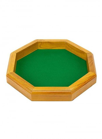 100-Piece Dice Set With Wooden Tray