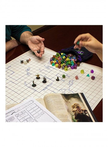 100-Piece Dice Set With Wooden Tray