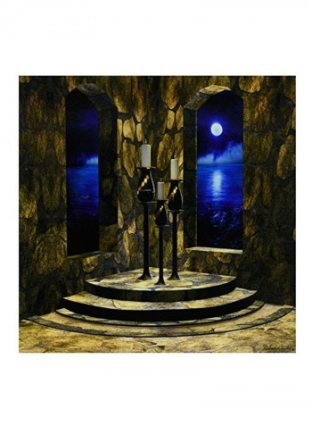 Printed Ceramic Tile Multicolour 12 x 12inch