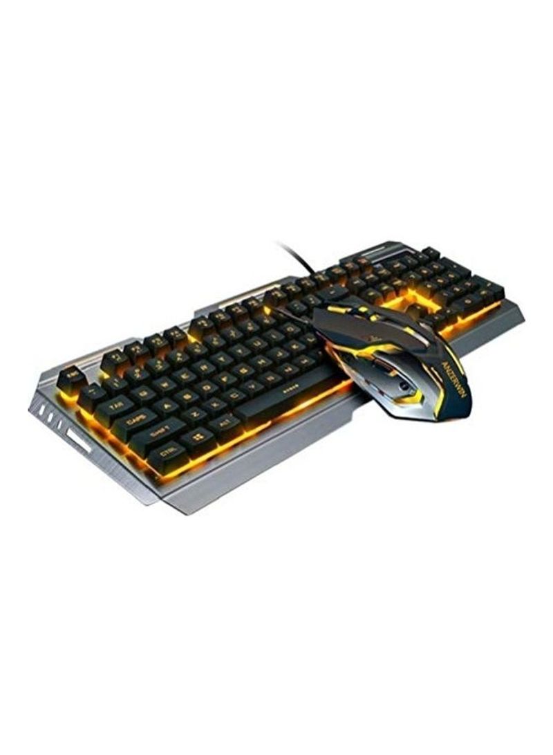 RGB Gaming Keyboard Mouse Combo WiRed