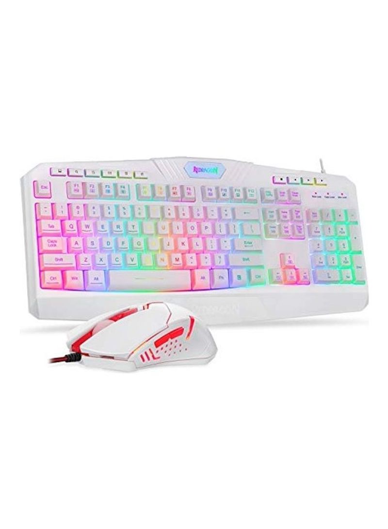 S101 Wired Multimedia Keys Wrist Rest Gaming Keyboard