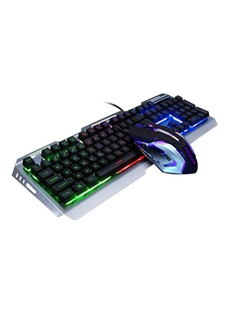 Wired RGB Gaming Keyboard And Mouse Set