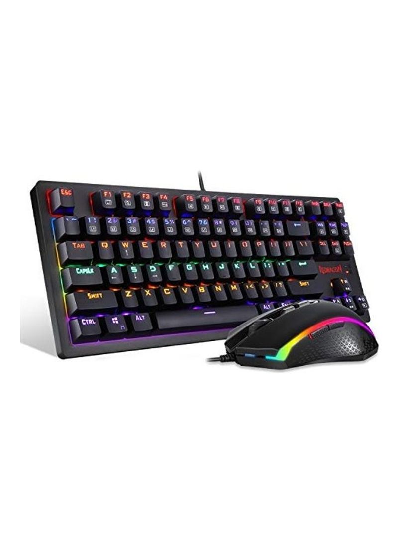 2-Piece Backlit Gaming Keyboard And Mouse Set