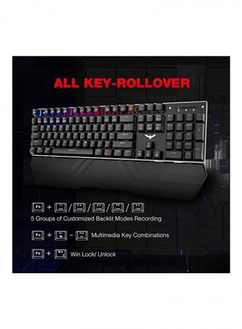 2-Piece RGB Mechanical Keyboard And Mouse Set