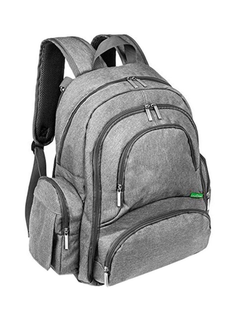 6-Piece Zippered Diaper Backpack Set