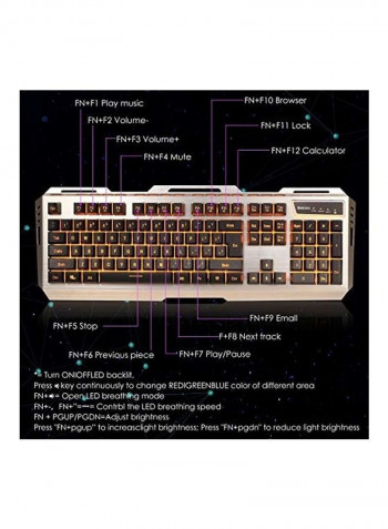 Gaming Keyboard With Mouse