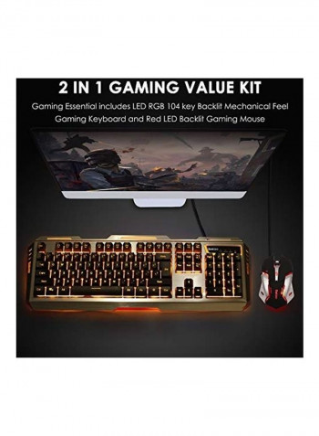 Gaming Keyboard With Mouse