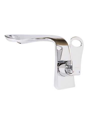 Modern Design Single Lever Basin Mixer Silver 50x170x150millimeter