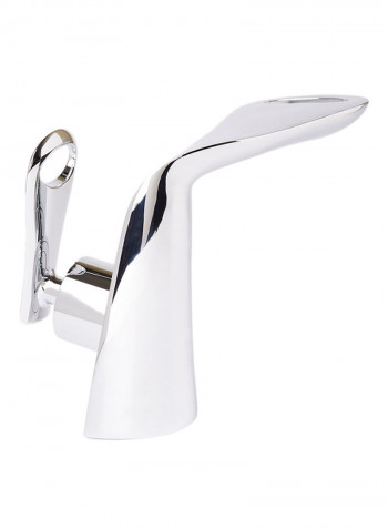 Modern Design Single Lever Basin Mixer Silver 50x170x150millimeter