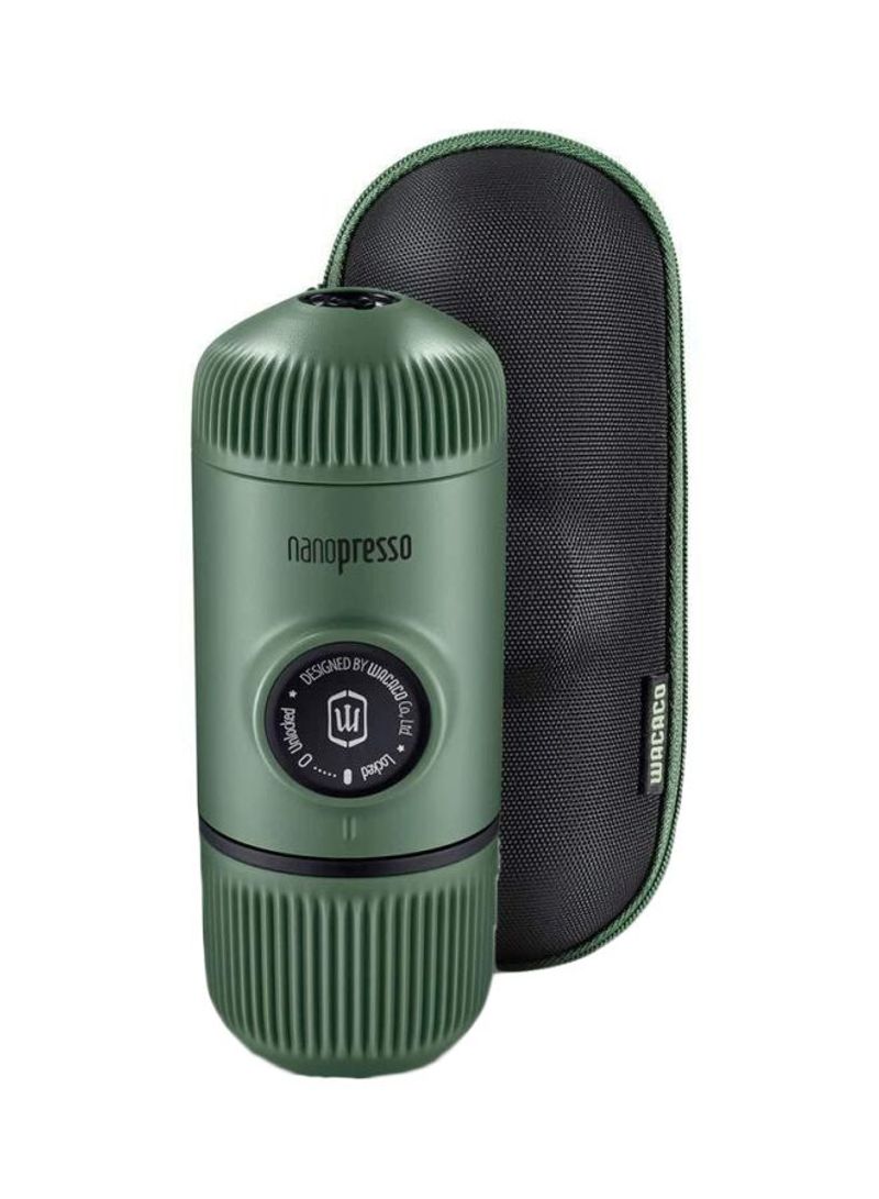 Nanopresso Portable Espresso Maker with Protective Case Moss Green NANOP-EGR Moss Green