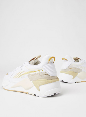 RS-X Mono Metal Sneakers White-Team Gold