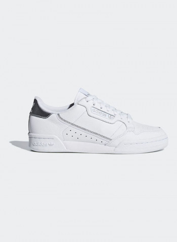 Continental 80 Lace Up Trainers White