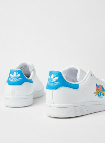 Egle Stan Smith Sneakers Ftwwht/Brblue/Clpink