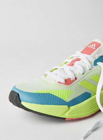 X9000L2 Running Shoes Cloud  White/Hi-Res Yellow/HAZY ROSE