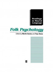Folk Psychology Paperback