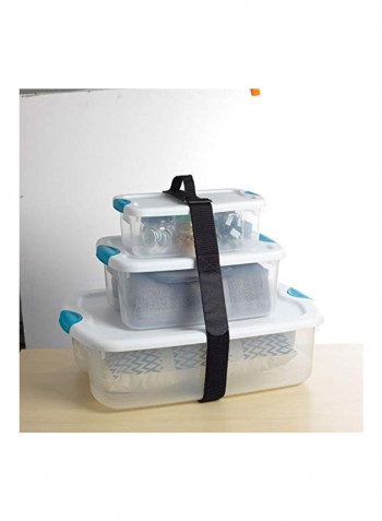 All Purpose Strap With Handle Black 6feet