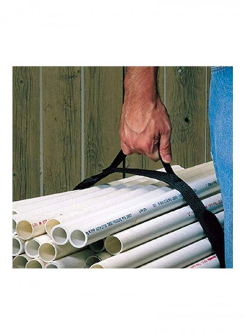 All Purpose Strap With Handle Black 6feet
