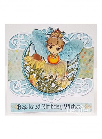 Honey Bee Maidens Cut And Emboss Dies Multicolour