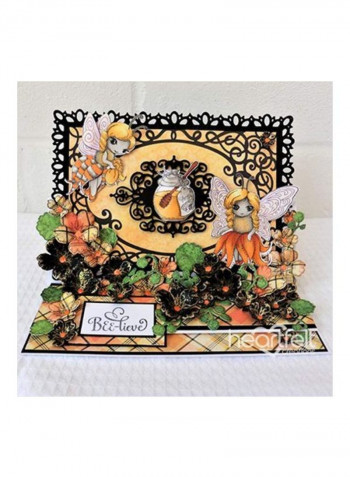 Honey Bee Maidens Cut And Emboss Dies Multicolour