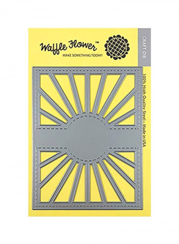 Sun Shine Panel Craft Dies Grey/Black