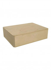 Wood Cornice Box With Hinged Lid Beige reviews Wood Cornice Box With Hinged Lid Beige