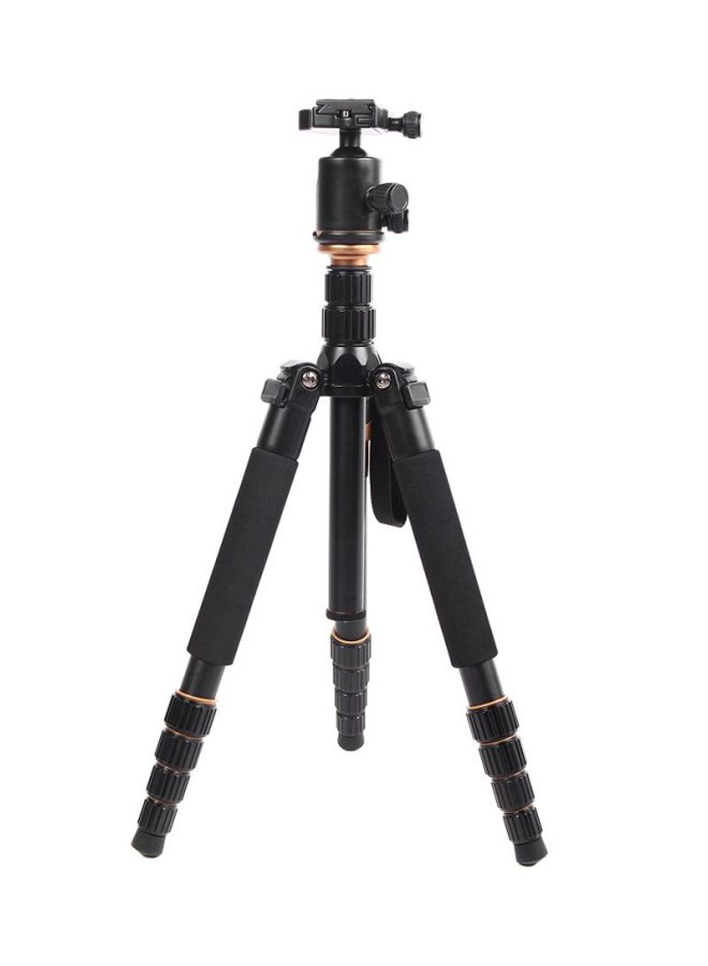 Extendable Tripod For Canon/Nikon/Sony DSLR Camera Black/Gold