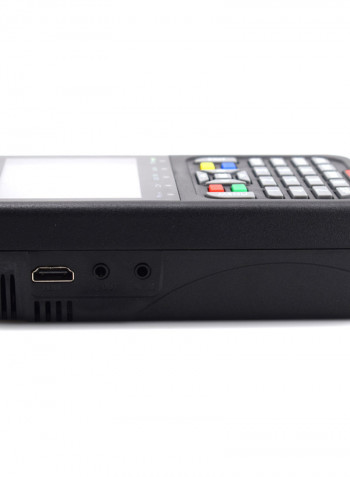 V8 LCD Digital Display Satellite Finder Tool Black 20.50 x 6 x 18cm