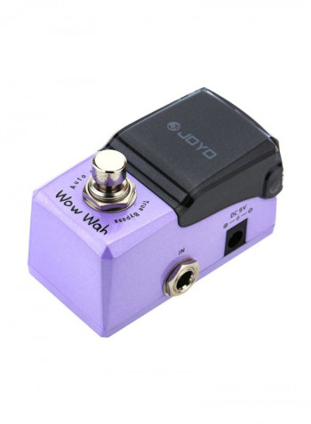 Wow Wah Auto WahElectric Guitar Effect Pedal With Knob Guard