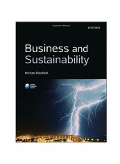 Business And Sustainability Paperback