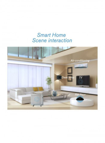 Universal Intelligent Remote Controller Black