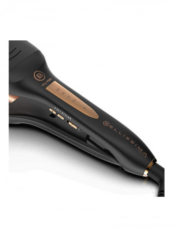 2-in-1 Straight And Waves Hair Styler Double Profile Black / Rose Gold