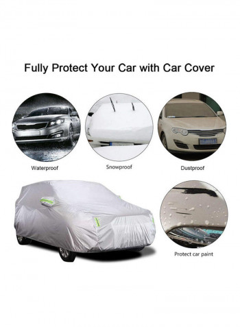 Reflective Strip Sunscreen Protection Waterproof Car Cover