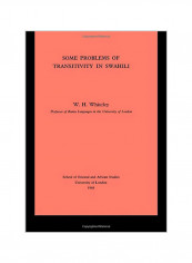 Some Problems Of Transitivity In Swahili Paperback