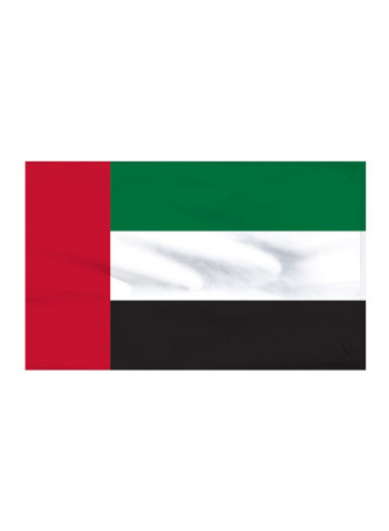 Uae National Flag Multicolour 200X400centimeter