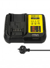 Replacement Li-Ion Battery Charger For Dewalt Black