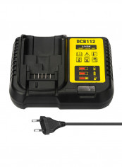 Replacement Li-Ion Battery Charger For Dewalt Black