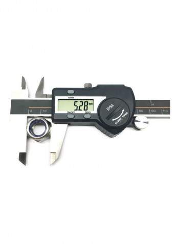 Digital Stainless Steel Caliper Black/Silver