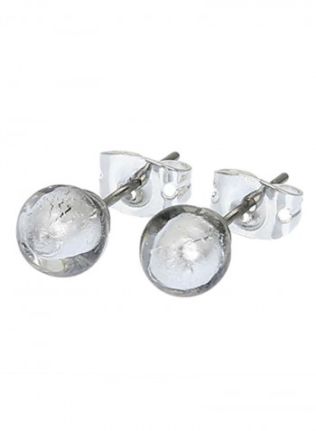 Glass Tiny Stud Earrings